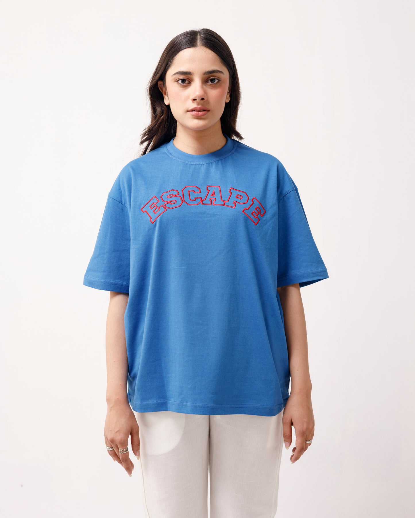 Embroidered Crewneck Tee