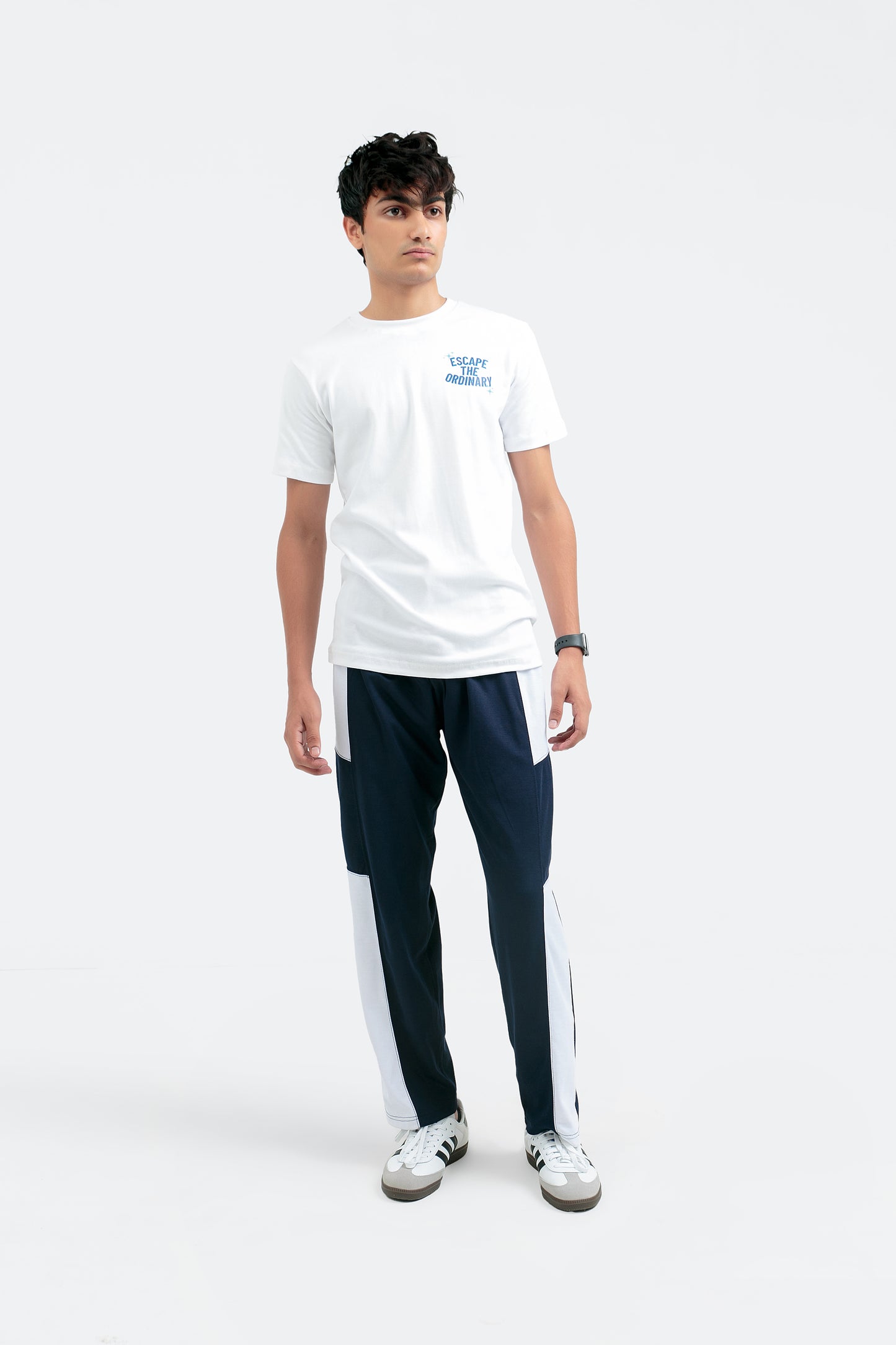 Contrast Print T-Shirt