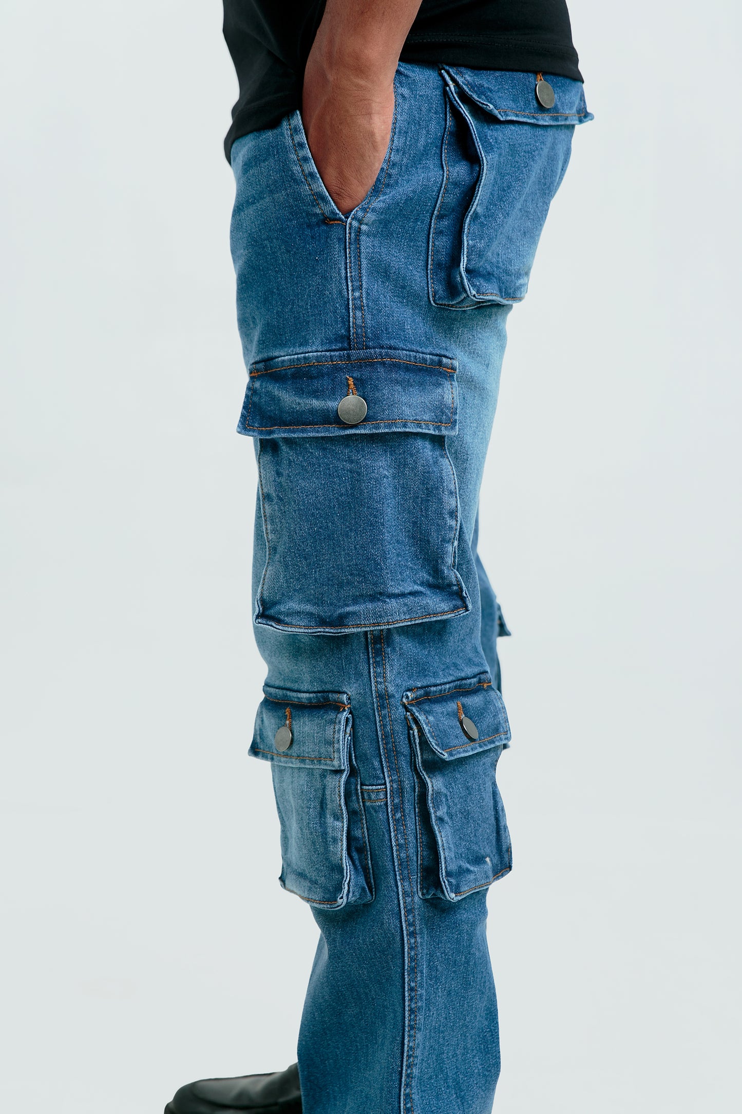 Utility Pockets Cargo Pants