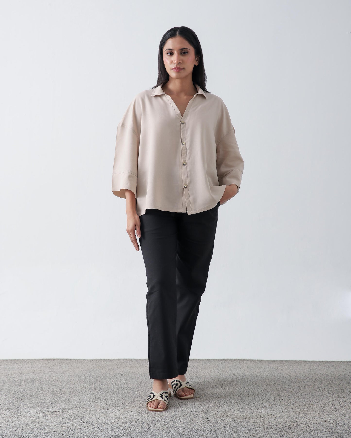 Wide Sleeves Shirt