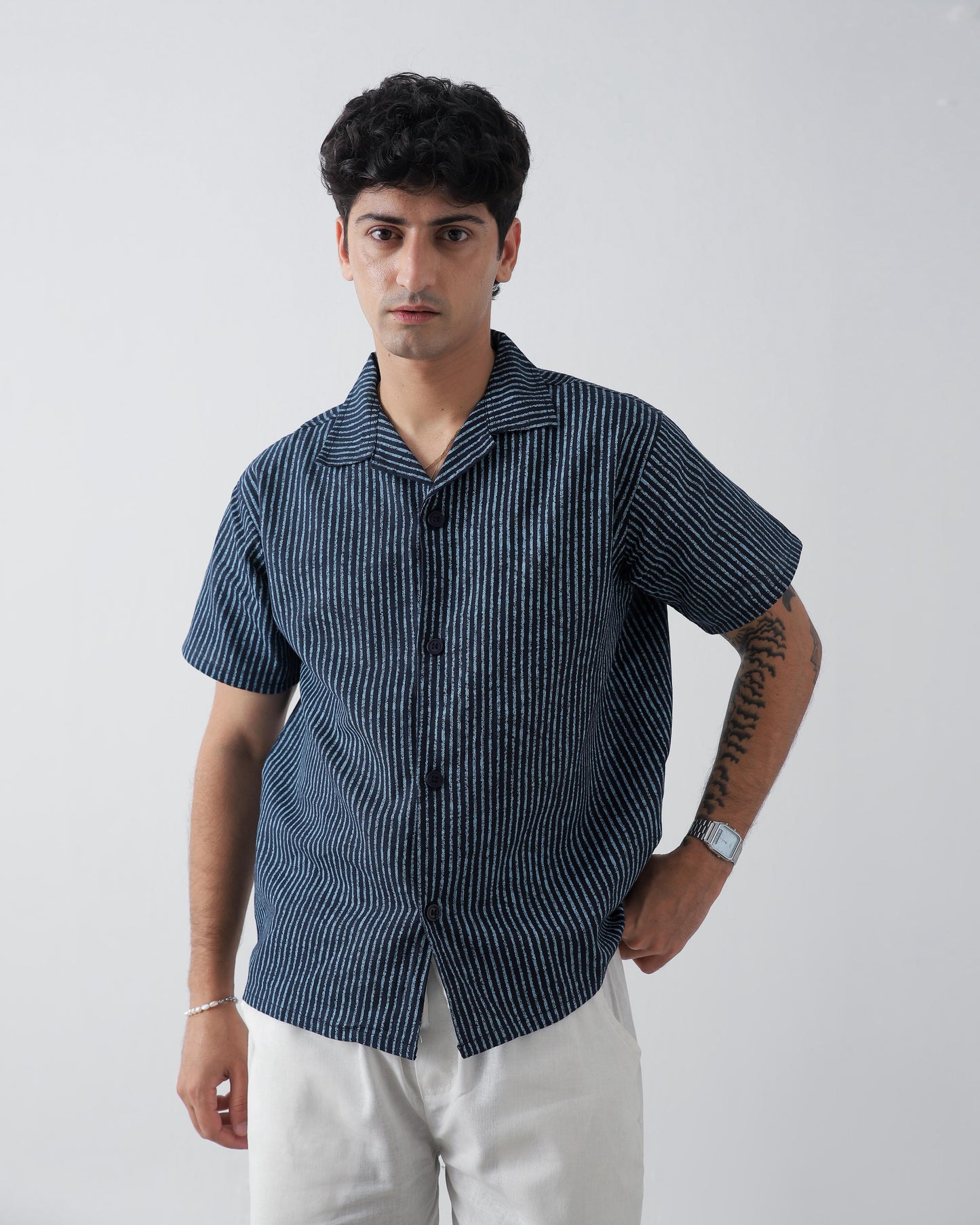 Striped Textured Shirt
