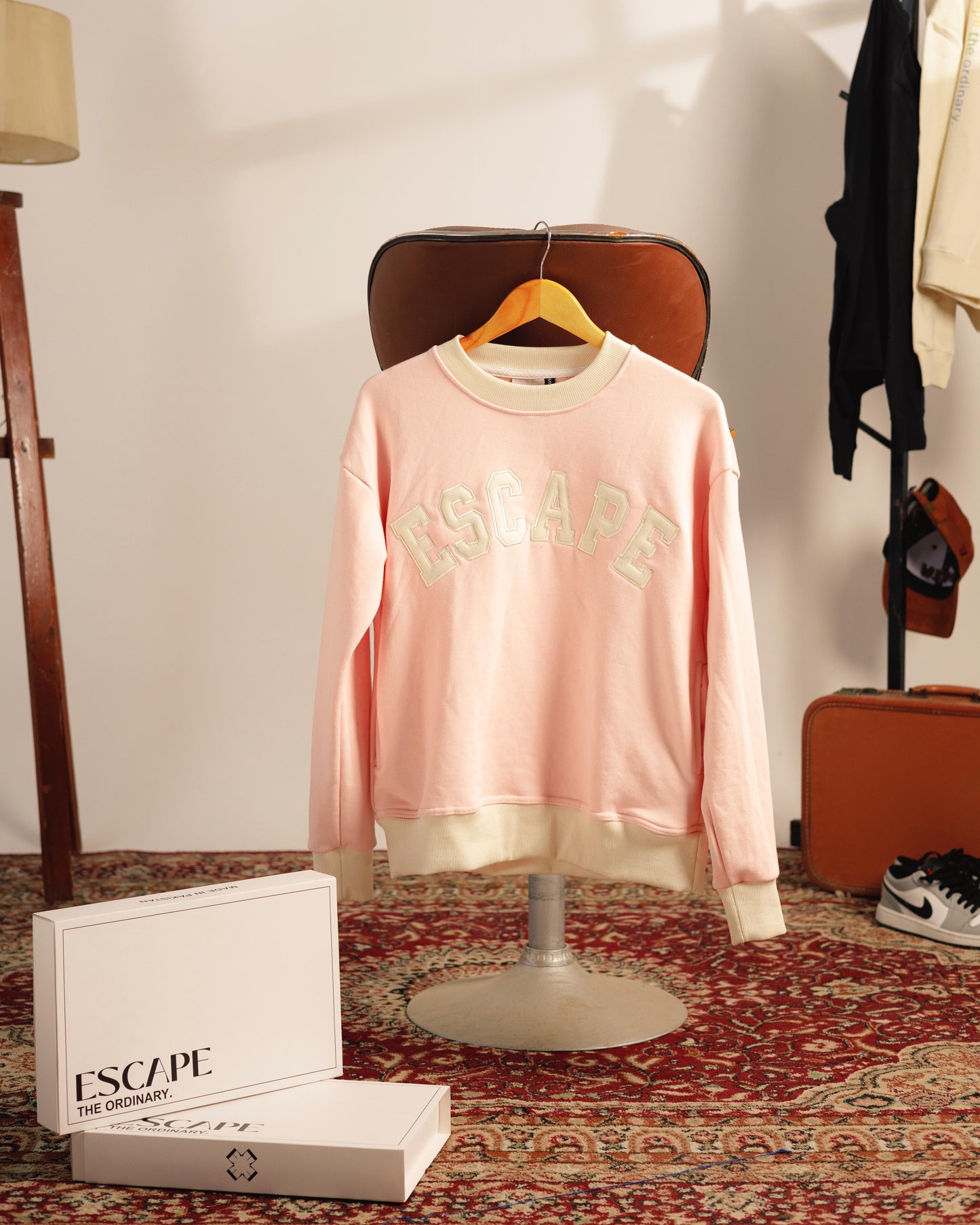 Embroidered Crewneck Sweatshirt