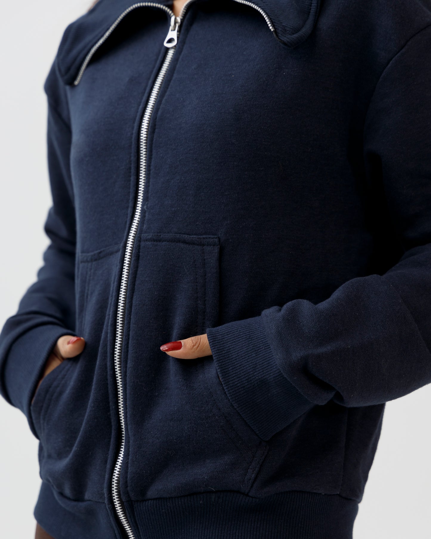 Zip-Up Plush Jacket