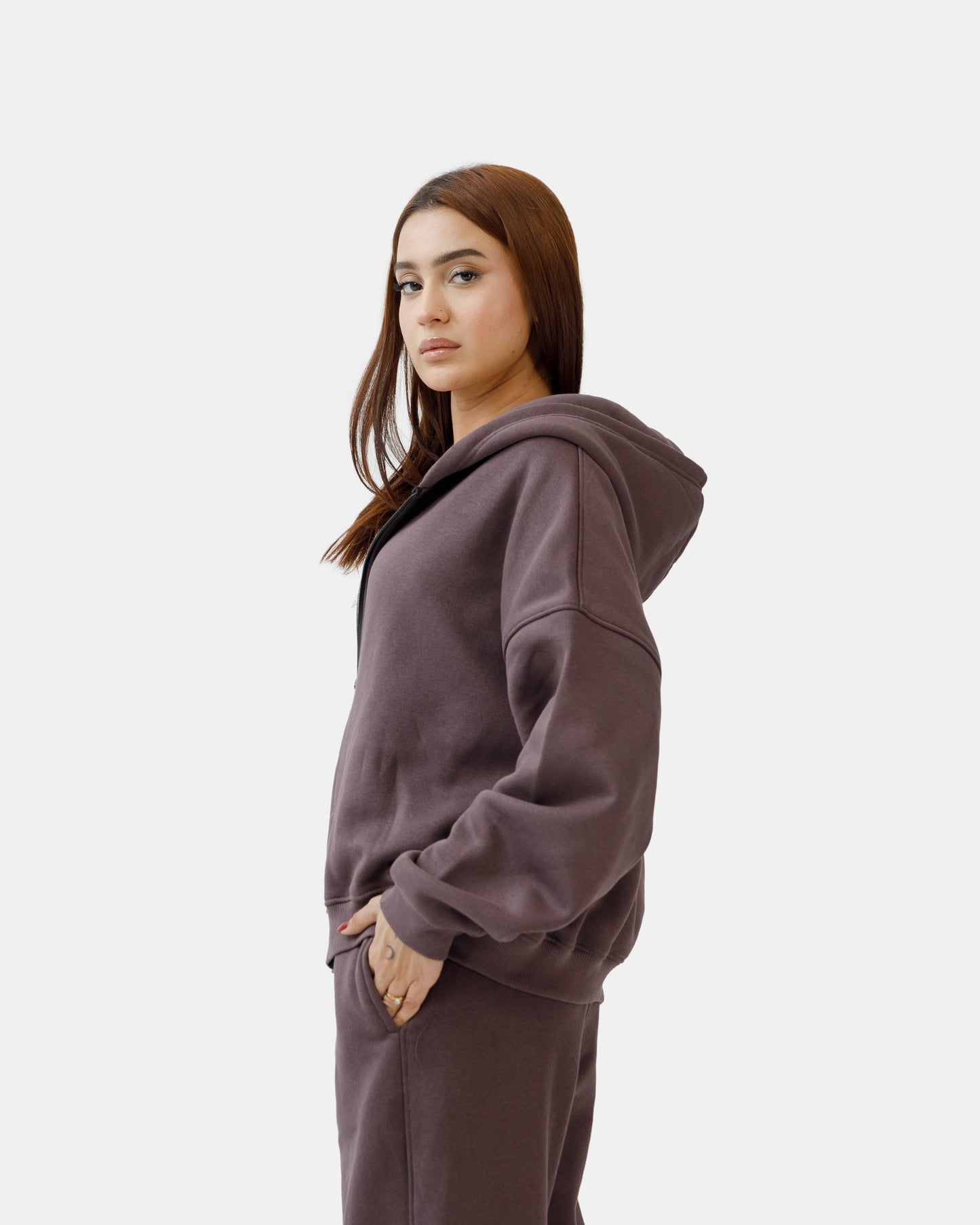 Zipper Hoodie with Pants