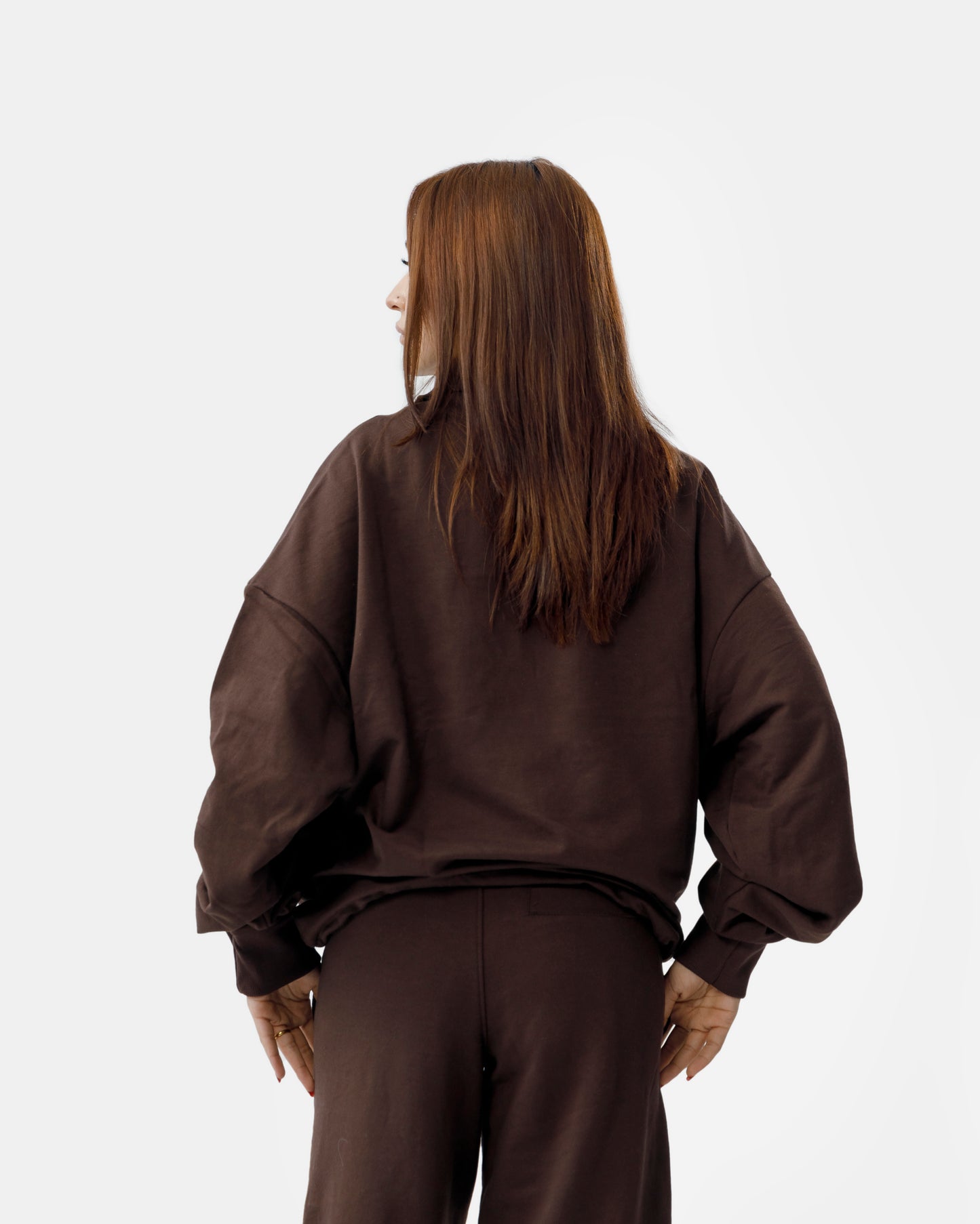 Half Zip Sweatshirt with Pants