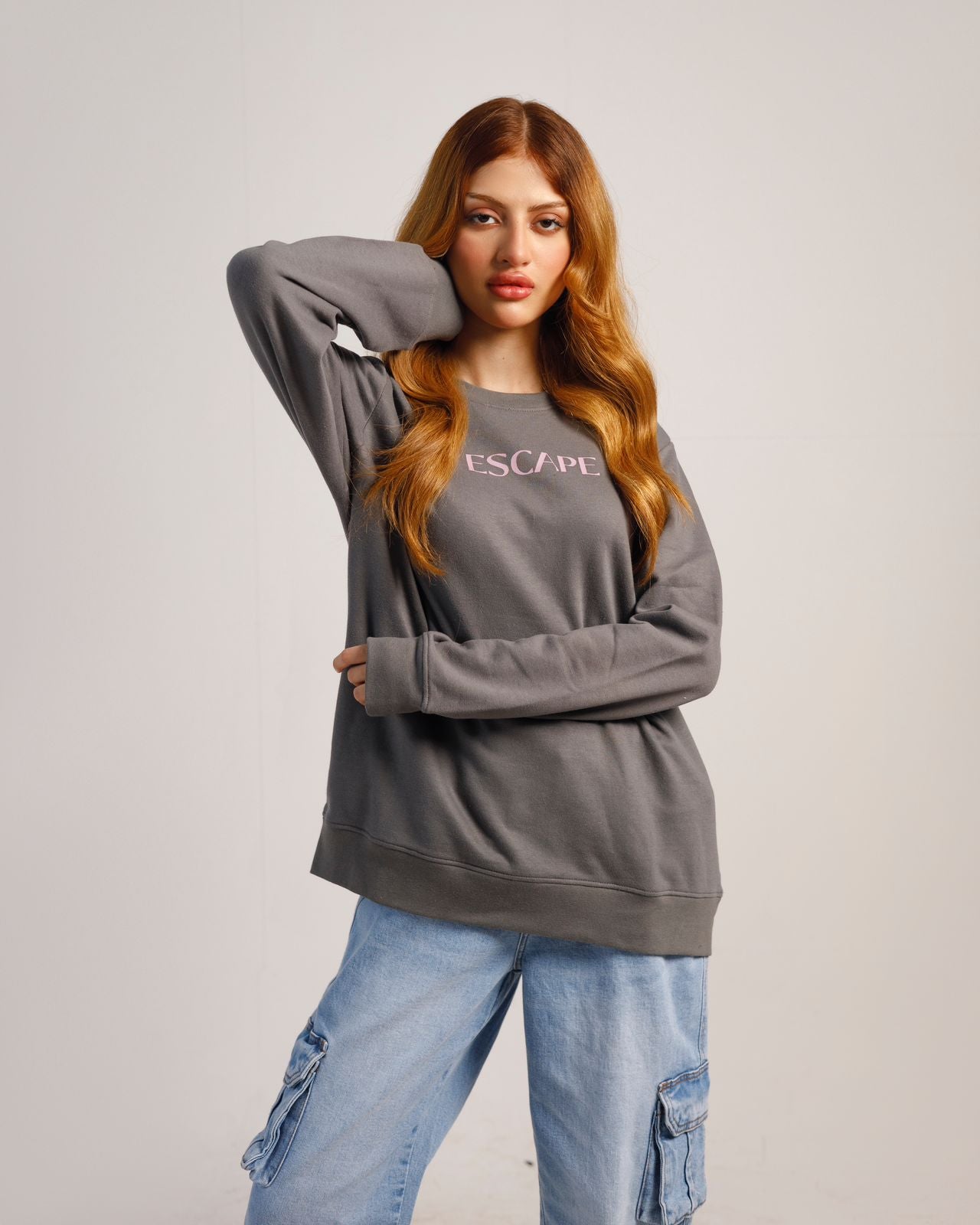 CONNECTION Print Sweatshirt