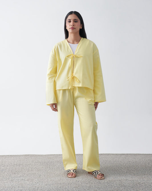 Textured Kimono with Pants