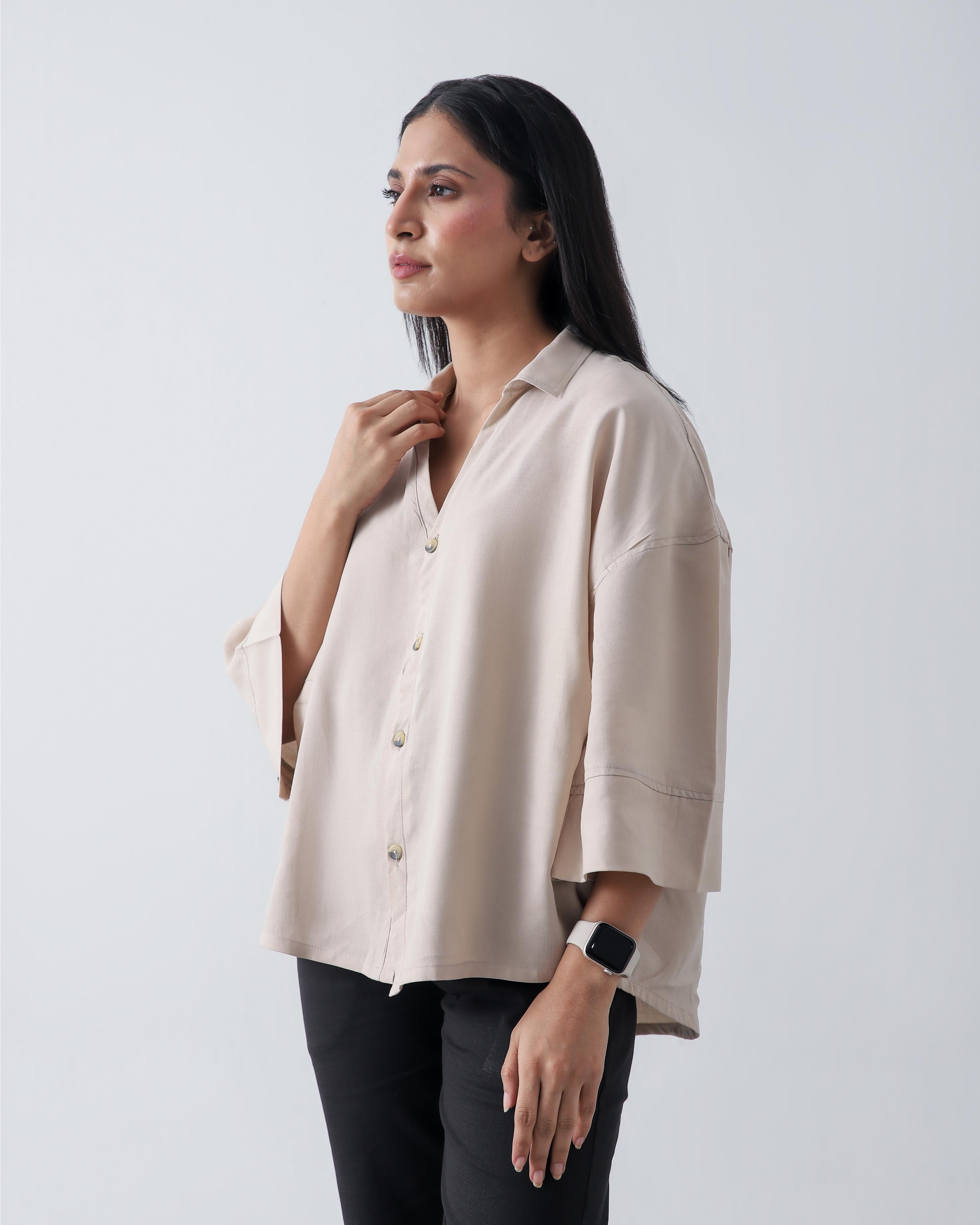 トップス Wide Sleeve Shirts Beige BED j.w ford Shirts｜BED j.w. FORD Official Website