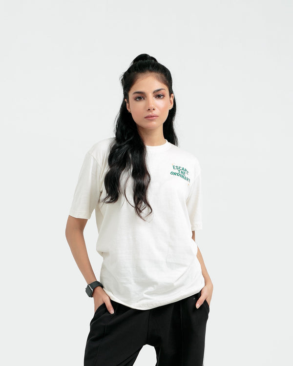 Contrast Print T-Shirt